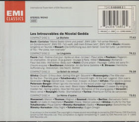 Nicolai Gedda: Les Introuvables De Nicolai Gedda 4CD Box (Käyt)