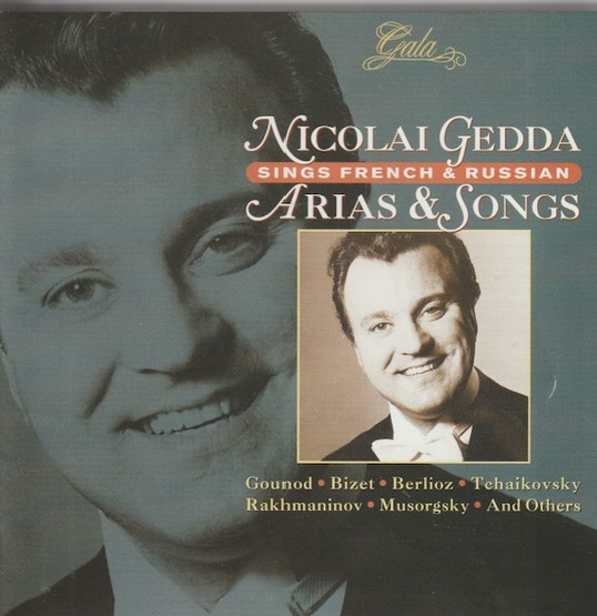 Nicolai Gedda Sings French & Russian Arias & Songs CD (Käyt)