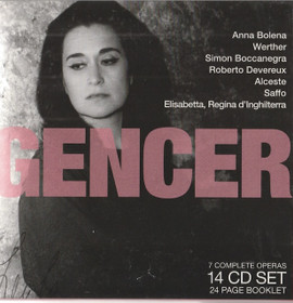 Gencer: Legendary Performances Of Gencer 14xCD Box (Käyt)