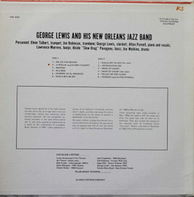George Lewis & His New Orleans Jazz Band : Jam Session 1950 LP (Käyt)