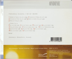 Gergely Bogányi: The Chopin Album CD (Käyt)