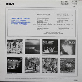 Gershwin / Addinsell / Bath: Rhapsody In Blue LP (Käyt)