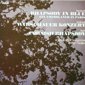 Gershwin / Addinsell / Bath: Rhapsody In Blue LP (Käyt)