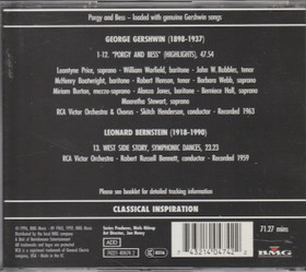 Gershwin / Price / Henderson: Porgy & Bess (Highlights) CD (Käyt)