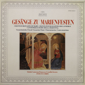 Gesänge zu Marienfesten LP (Käyt)