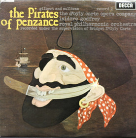 Gilbert and Sullivan: The Pirates Of Penzance Record 2. LP (Käyt)
