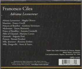 Cilea / Olivero / Corelli / Rossi: Adriana Lecouvreur 2CD (Käyt)