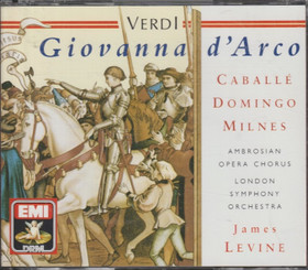 Verdi / Caballé / Domingo / James Levine: Giovanna D'Arco 2CD (Käyt)