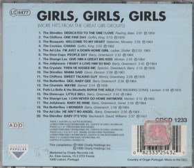 V/A: Girls, Girls, Girls CD (Mint)