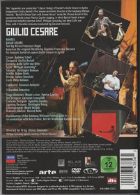 Handel / Scholl / Bartoli /Otter /Antonini: Giulio Cesare 2xDVD (Käyt)