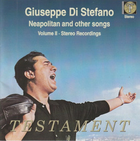Giuseppe di Stefano: Neapolitan And Other Songs - Volume II. CD (Käyt)