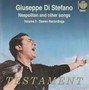 Giuseppe di Stefano: Neapolitan And Other Songs - Volume II. CD (Käyt)
