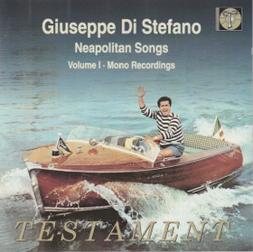 Giuseppe di Stefano / Dino Olivieri: Sings Neapolitan Songs CD (Käyt)