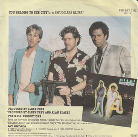 Glenn Frey: You Belong To The City / Smuggler's Blues 7