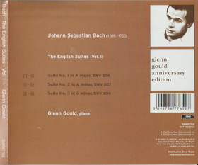Bach / Glenn Gould: English Suites, Vol. I. CD (Käyt)