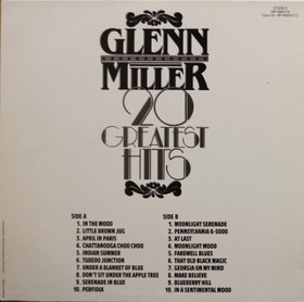 Glenn Miller: 20 Greatest Hits LP (Käyt)