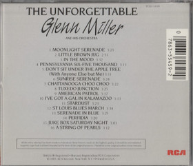Glenn Miller and His Orchestra: The Unforgettable Glenn Miller CD Käyt