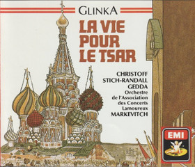 Glinka / Christoff / Markevitch: La Vie Pour Le Tsar 2CD (Käyt)