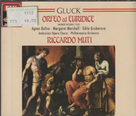 Gluck / Baltsa /Marshall /Gruberova / Muti: Orfeo ed Euridice 2CD Käyt
