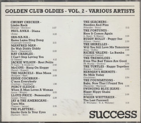 V/A: Golden Club Oldies Vol. 2. CD (Käyt)
