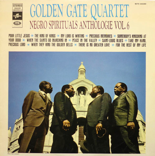Golden Gate Quartet: Negro Spirituals Anthologie Vol. 6. LP (Käyt)