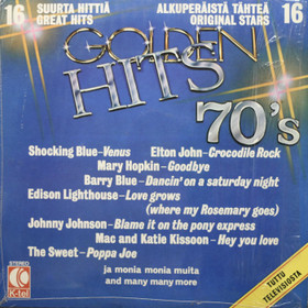 V/A: Golden Hits Of The 70's LP (Käyt)