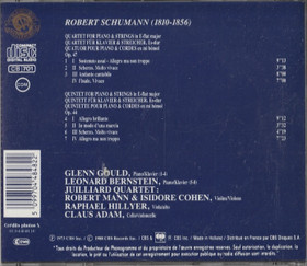 Gould / Bernstein: Piano Quintet, Op. 44 / Piano Quartet, Op. 47. CD 