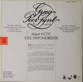Grieg / H. Czyc: Peer Gynt LP (Käyt)