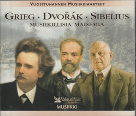 Grieg / Dvořák / Sibelius: Musiikillisia maisemia 3CD (Käyt)