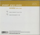 Schubert / Grigory Sokolov: Sonatas D 894 & 960. 2CD (Käyt)