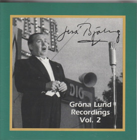 Jussi Björling: Gröna Lund Recordings Vol. 2. CD (Käyt)
