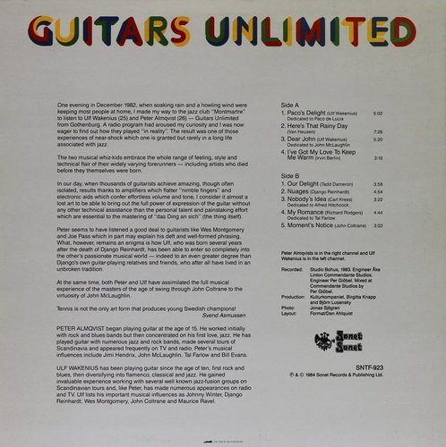 Guitars Unlimited: Guitars Unlimited LP (Käyt)