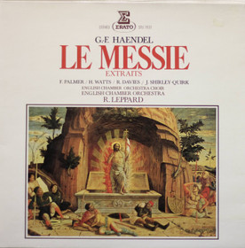Haendel / R. Leppard: Le Messie - Extraits LP (Käyt)