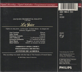 Halévy / Julia Varady / Antonio de Almeida: La Juive 3CD Box (Käyt)