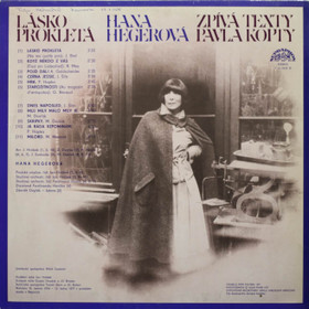 Hana Hegerová / Pavel Kopta: Lásko Prokletá LP (Käyt)