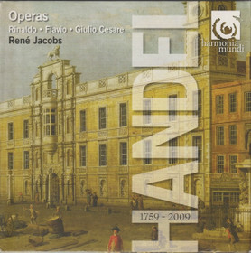Handel /Jacobs: Operas - Rinaldo / Flavio / Giulio Cesare 9CD Box Käyt