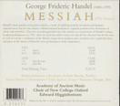 Handel: Messiah (1751 Version) 2CD (Käyt)