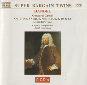 Handel: Concerti Grossi Op.3 & Op. 6 / Alexander's Feast 2CD (Käyt)