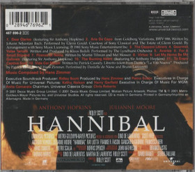Hans Zimmer: Hannibal (Original Motion Picture Soundtrack) CD (Käyt)