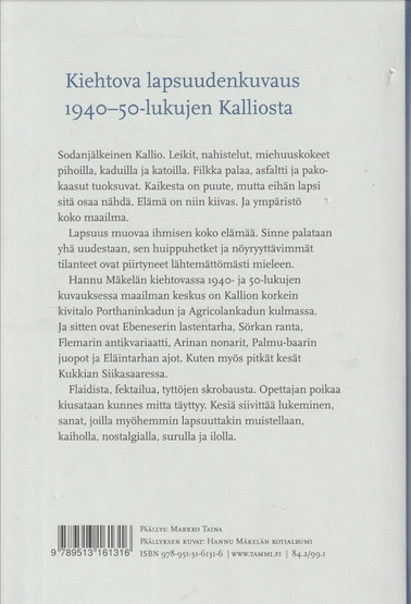 Hannu Mäkelä: Muistan - lapsuus K3+ (Käyt)