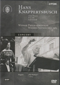 Hans Knappertsbusch: Concert - Wagner, Die Walküre, 1. Aufzug DVD Käyt