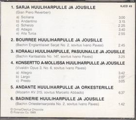 Willi Burger: Harmonica CD (Käyt)