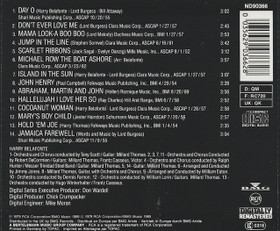 Harry Belafonte: All Time Greatest Hits Vol. I CD (Käyt)