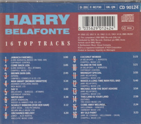 Harry Belafonte: 16 Top Tracks CD (Käyt)