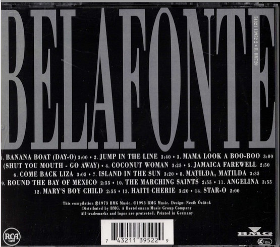 Harry Belafonte: Golden Records, Vol. 1 CD (Käyt)