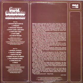 Harry Belafonte: Golden Records LP (Käyt)