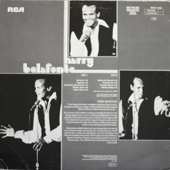Harry Belafonte: Harry Belafonte LP (Käyt)