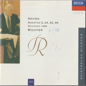 Haydn / Richter: Sonatas 2, 24, 32, 46 CD (Käyt)