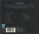 J. Haydn: Harmoniemesse / Harmony Mass / Te Deum CD (Käyt)