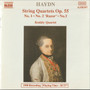 Haydn / Kodály Quartet: String Quartets Op. 55, Nos. 1 - 3. CD (Käyt)